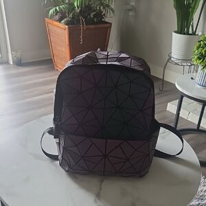 Geometric Pattern Backpack